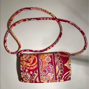 Vera Bradley Wallet & Detachable Crossbody Strap